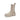 Stivali beatles alti Storm in pelle liscia crema STORM BIANC ASH 