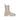 Stivali beatles alti Storm in pelle liscia crema STORM BIANC ASH 