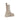 Stivali beatles alti Storm in pelle liscia crema STORM BIANC ASH 