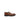 Brandy leather double-buckle monk strap shoe 70046013 ORANGE GREEN GEORGE 