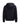 Black fur-lined sweatshirt F42122 11 SUN68 