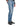 Jeans Bone comfort skinny, handmade repaired cloudy wash, blue P508 AZZURRO CYCLE 