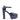 Scarpa con tacco Miami in pelle blu metallizzato MIAMI ELETTRIC GUGLIELMO ROTTA 