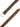 Wave leather belt U08226WAVE Burnt ORCIANI 