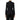 Black double-breasted stretch crepe jacket with embroidery GI09346E2 110 ELISABETTA FRANCHI 
