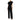 Black chenille jumpsuit embroidered with sequins TU03347E2 110 ELISABETTA FRANCHI 