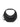 Hogan Bam Bam Medium Black Hobo Bag KBW01QS0200TM5B999 BLACK HOGAN 