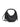 Hogan Bam Bam Medium Black Hobo Bag KBW01QS0200TM5B999 BLACK HOGAN 
