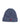 Berretto in lana a coste con logo blu KIRUNAK09 760 AFTER LABEL 