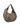 Borsa a spalla tonda "Marisa" in pelle intrecciata grigio cemento C039380NDX2273 C0552 CAMPOMAGGI 