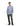 Camicia "Chat" in popeline di cotone stampa stich blu US0192TF0341 996 DEPARTMENT FIVE 