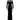 Abito red carpet in velluto e jersey nero ABR4257E2 110 ELISABETTA FRANCHI 