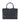 Medium black tote bag with embossed logo BS35A56E2 110 ELISABETTA FRANCHI 