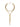 Necklace with snake pattern and gold logo CO57A57E2 U95 ELISABETTA FRANCHI 