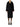 Cappotto in panno di misto lana double nero CP68D56E2 110 ELISABETTA FRANCHI 