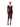 Maglia bordeaux a costine con taschino e bottoni MK12B56E2 EA4 ELISABETTA FRANCHI 