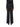 Pantaloni in crépe leggero nero con nastro logo PA10356E2 110 ELISABETTA FRANCHI 
