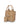 Small beige leather Hogan Script shopping bag KBW01OA0100UH9C808 BEIGE HOGAN 