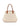 Shopping bag Hogan Script, medium, in ivory and brown canvas KBW01TA2300UH50VA7 WHITE HOGAN 