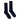Blue ribbed socks with logo KSMF651941SP25U807 BLU HOGAN 