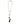 Collana lunga in metallo con charms pendenti COLLANAGRAPPOLO MARRONE ALMALA 