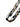 Collana lunga multistrato nera con dettagli metallici<BR/> COLLANAMILLEFILI NERO ALMALA 