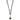 Collana lunga ad anelli in pvc nera COLLANAPVC NERO ALMALA 