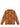 Maglione a trama con ricami e lurex cammello MAGLIONE ARANCIONE ALMALA 
