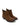 Stivaletto texano in crosta cuoio con elastici 2064VELOUR MARRONE ARDITO 
