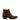 Stivaletto texano in crosta cuoio con elastici 2064VELOUR MARRONE ARDITO 