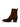Stivaletto texano in crosta cuoio con elastici con tacco 832VELOUR MARRONE ARDITO 