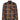 Overshirt Oswald in misto lana stampa check blu e cuoio MFL0229 NY91 BARBOUR INTERNATIONAL 