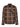 Overshirt Oswald in misto lana stampa check blu e cuoio MFL0229 NY91 BARBOUR INTERNATIONAL 