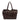 Borsa a shopping Bella in pelle marrone con strass C000290NDX0038 C1501 CAMPOMAGGI 