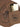 Borsa a sacca Atena in pelle intrecciata marrone C000570NDX0019 C1501 CAMPOMAGGI 