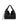 Borsa Aurelie piccola in pelle e camoscio intrecciata nera BS12065 NERO GIANNI CHIARINI 