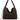 Borsa Aurelie media in pelle e camoscio intrecciata marrone BS12066 ESPRESSO GIANNI CHIARINI 
