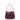 Borsa Helena Round small in pelle martellata bordeaux BS9036 ANTIQUE RUBY GIANNI CHIARINI 