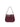 Borsa Helena Round small in pelle martellata bordeaux BS9036 ANTIQUE RUBY GIANNI CHIARINI 