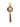 Charms portachiavi Leo in pelle beige LEO07 LIGHTGOLD GIANNI CHIARINI 