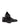 Mocassino in pelle nera con logo SIRA11 NERO HALMANERA 