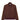 Felpa monogram in jacquard con zip bordeaux SH1368 WD9 LACOSTE 