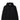 Felpa con cappuccio in tessuto felpato nero SH8864 031 LACOSTE 