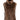 Gilet in ecofur a collo alto marrone 2655 MORO BROWN LOU ANDREA 