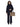 Borsa shopping media in tessuto pied de poule marrone BS12479 BEIGE MARCELLA CLUB GIANNI CHIARINI 