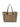 Borsa Shopping grande in tessuto pie de poule marrone BS12480 BIEGE MARCELLA CLUB GIANNI CHIARINI 