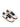Sneakers Pgal Donna in pelle e glitter bianco e nero PGLDVG02 BIANCO PHILIPPE MODEL 