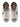 Sneakers Prsx Donna in pelle e glitter bianco e grigio PRLDVG09 BIANCO PHILIPPE MODEL 