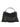 Borsa Diletta in pelle con frangie nera 25951PELLE NERO VISONA 