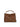 Borsa Felicita con zip in pelle martellata cuoio 26714PELLE NOCE VISONA 